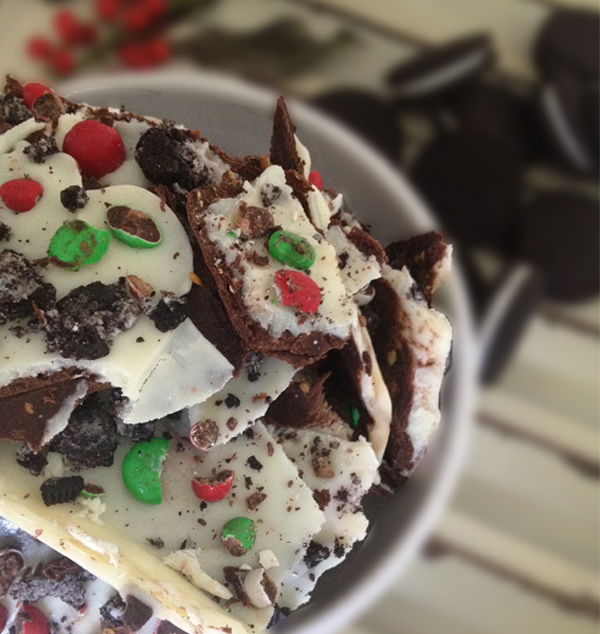 Post image for Oreo Mint Holiday Bark