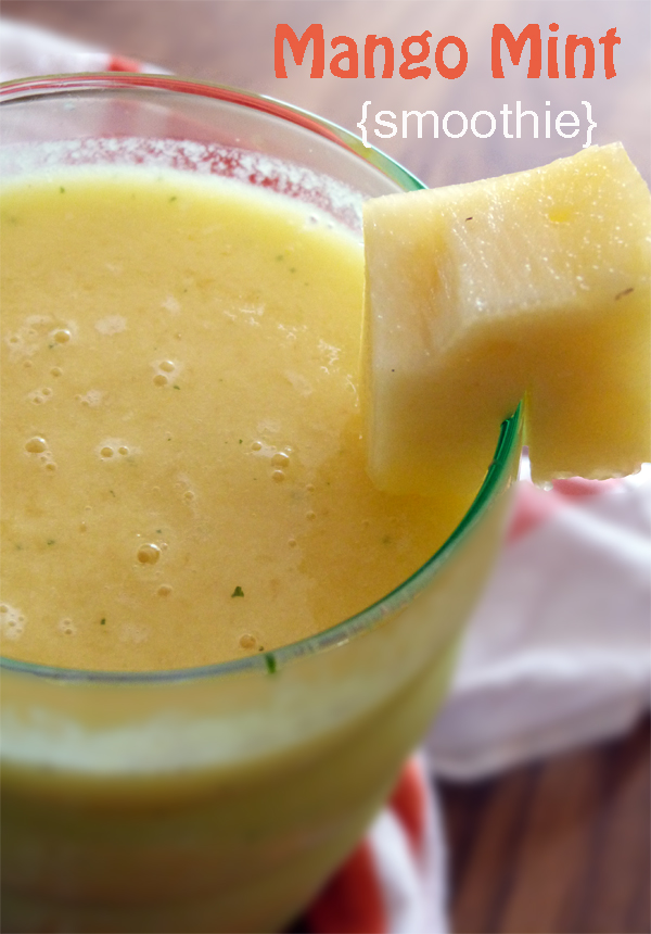 Mango Mint Smoothie