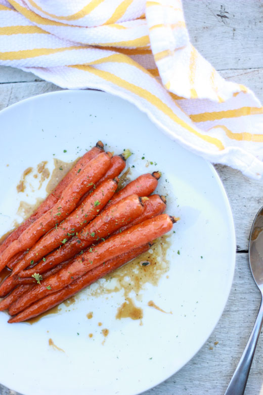 Beer Glazed Carrots