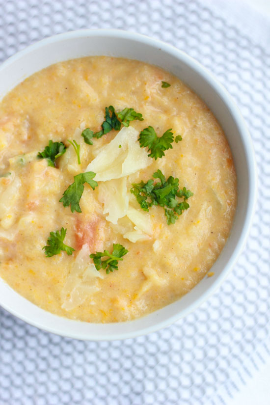 Post image for Easy Cheesy Potato Soup