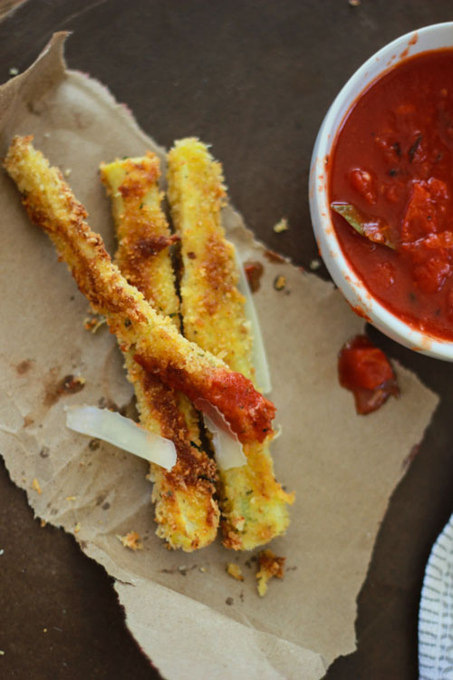 Baked Zucchini Sticks 