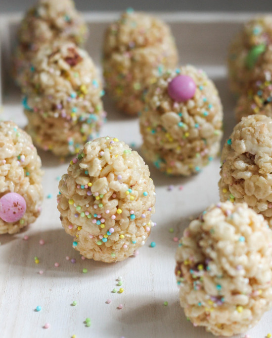 Easter Egg Rice Krispie Treats